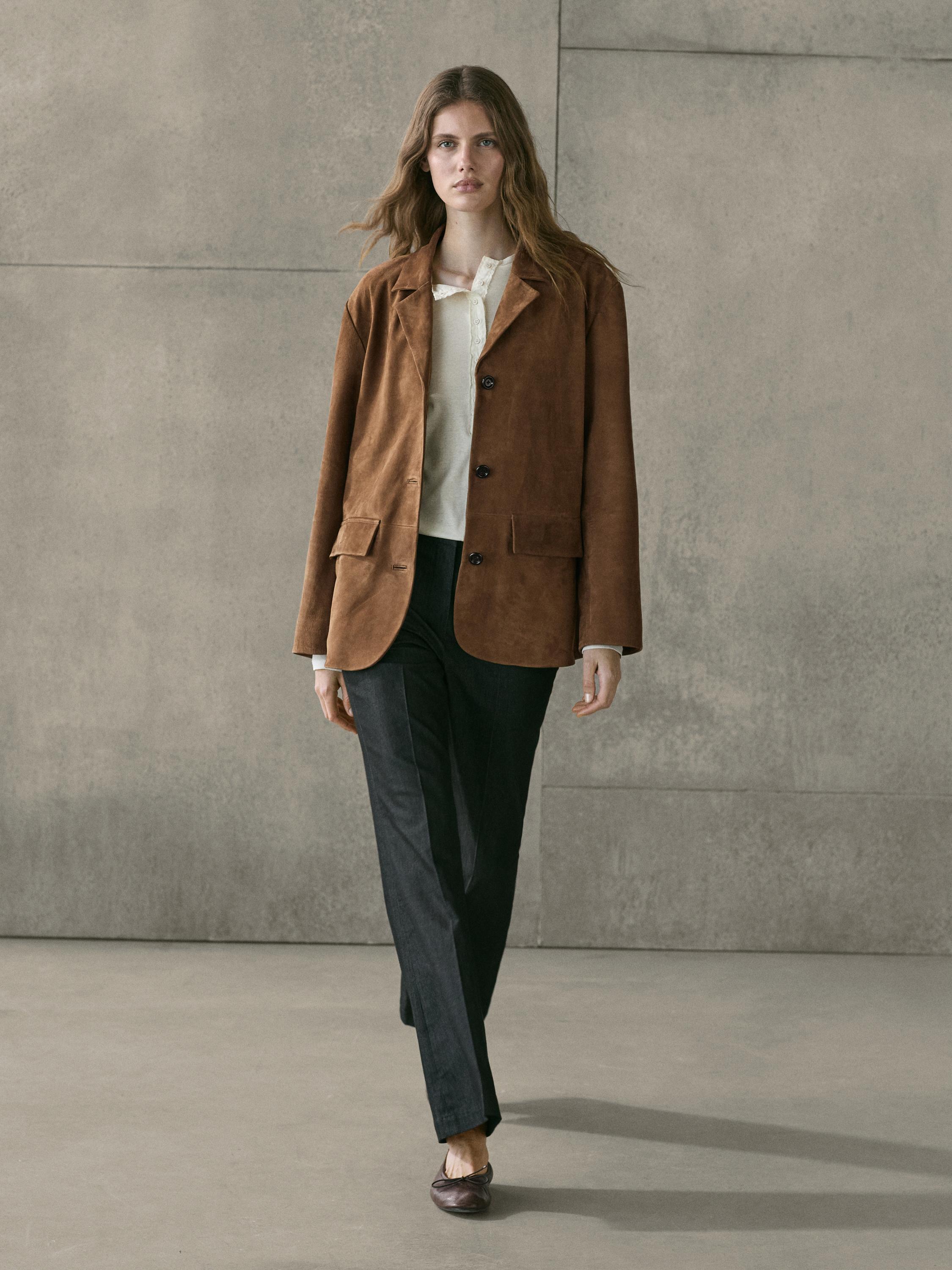 Flare fit trousers